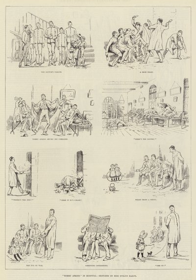 病院のトミー・アトキンス 作： Evelyn Stuart Hardy