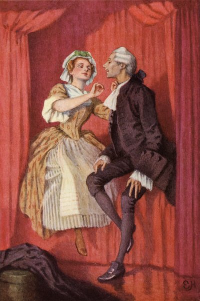 ローレンス・スターンによる感傷的な旅のイラスト 作： Everard Hopkins