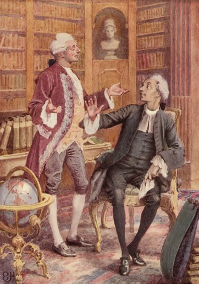 ローレンス・スターンによる感傷的な旅のイラスト 作： Everard Hopkins
