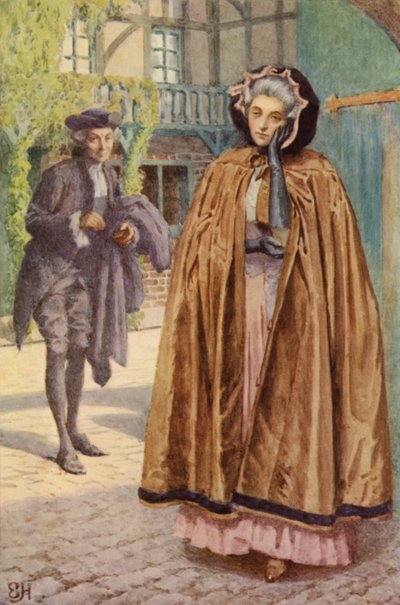 ローレンス・スターンによる感傷的な旅のイラスト 作： Everard Hopkins