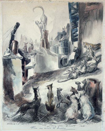 アリーキャッツ 作： Everett Shinn