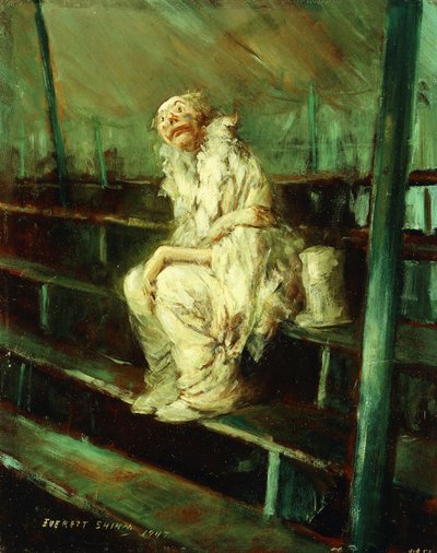 空席のピエロ 作： Everett Shinn