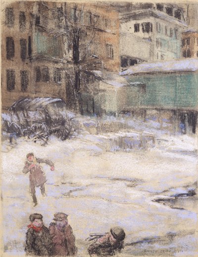 コネチカット・ブリッジ 作： Everett Shinn