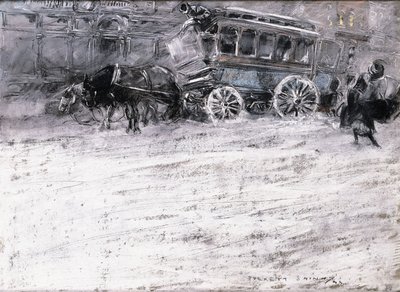 馬車バス 作： Everett Shinn