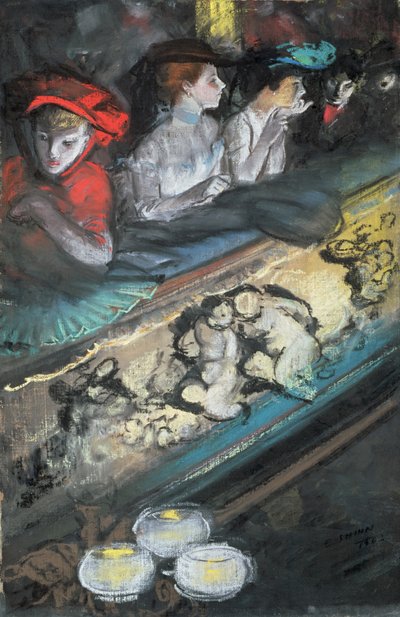 箱の中 作： Everett Shinn