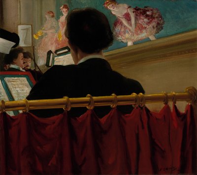オーケストラ・ピット、オールド・プロクター 作： Everett Shinn