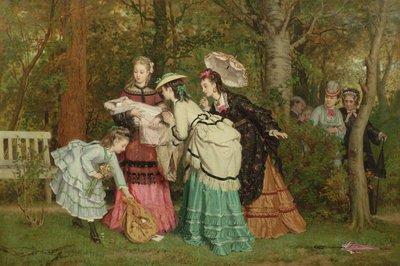 アントワープの赤ちゃんを賞賛1873 作： Evert Jan Boks