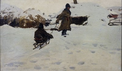 冬、1902 作： Evgeni Ivanovich Stolitsa