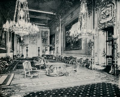 ウィンザー城のグランドレセプションルーム、c1899、1901 作： Eyre and Spottiswoode