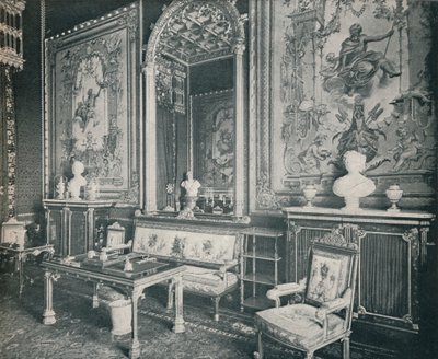 ウィンザー城のタペストリールーム、c1899、1901 作： Eyre and Spottiswoode