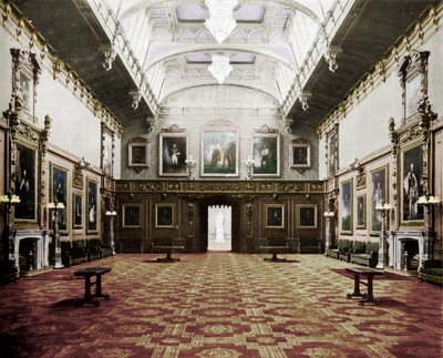ウォータールーチャンバーウィンザー城、c1899、1901 作： Eyre and Spottiswoode