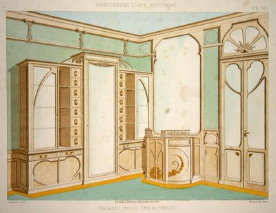 1900年頃に出版された「Menuiserie d