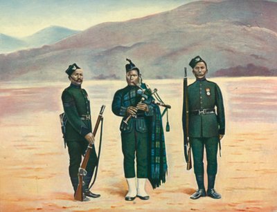 「第五グルカ」、1901年。 作： F Bremner
