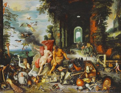 空気と火の寓話 作： F. Francken
