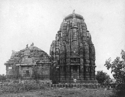 リンガラジ寺院、ブバネシュワール、オリッサ州、インド、1905〜1906年 作： F. L. Peters