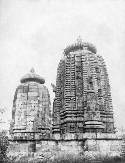 リンガラジ寺院、ブバネシュワール、オリッサ州、インド、1905〜1906年 作： F. L. Peters