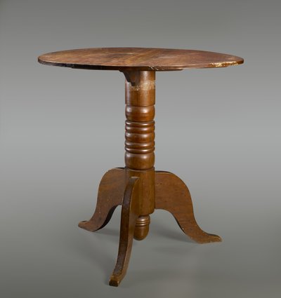 センターテーブル、c。 1870-1890（松） 作： F. Marellea