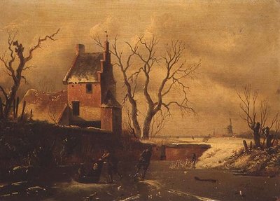 冬の風景 作： F. van Herte
