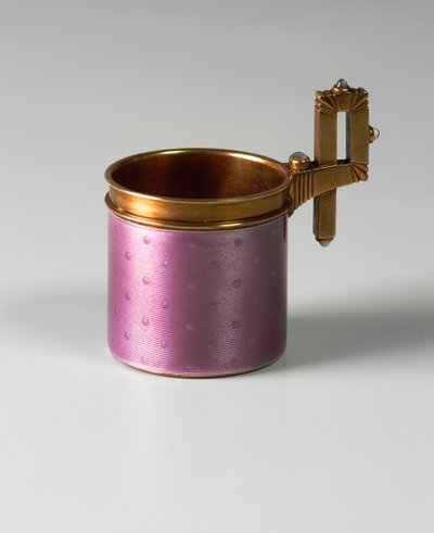 カップ、1899年から1908年の間に 作： Factory Fabergé Russian Master
