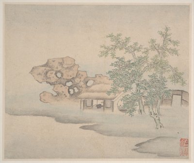 風景、1646年。 作： Fan Qi