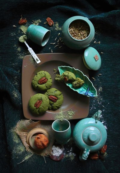 抹茶の茶会 作： Fangping Zhou