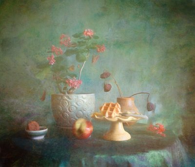 素朴な静物画の楽しさ 作： Fangping Zhou