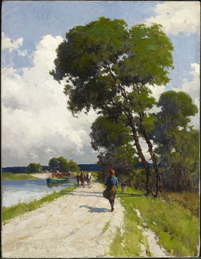 さわやかな日、1903 作： Farquhar McGillivray Knowles