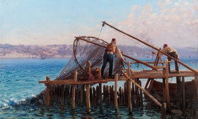 漁師 作： Fausto Zonaro