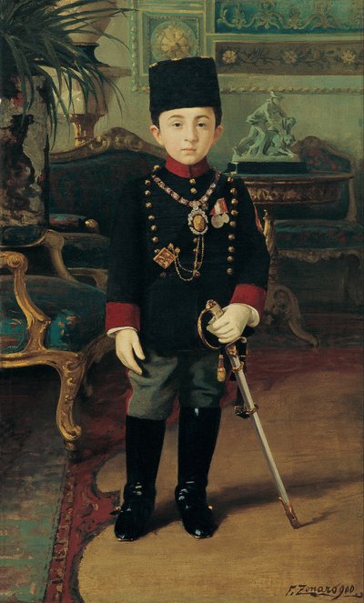 プリンスアブドゥラヒムエフェンディ 作： Fausto Zonaro