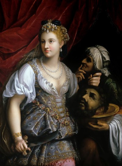 ホロフェルネスの首を持つジュディス, ca. 1600年。 作： Fede Galizia