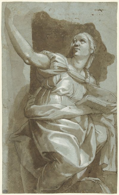 クマのシビュラ 作： Federico Barocci (attributed to)