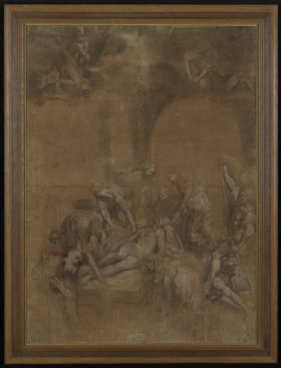 死んだキリストの嘆き 作： Federico Barocci
