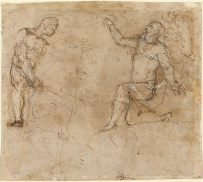 フィギュア研究 作： Federico Barocci