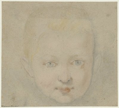 子供の頭 作： Federico Barocci