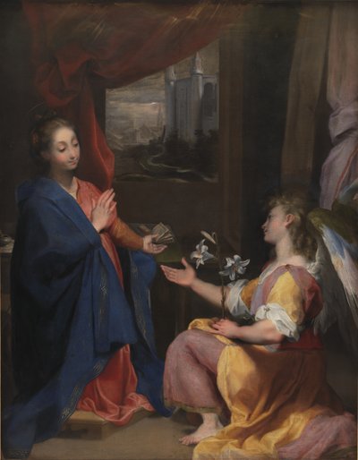 受胎告知 作： Federico Barocci
