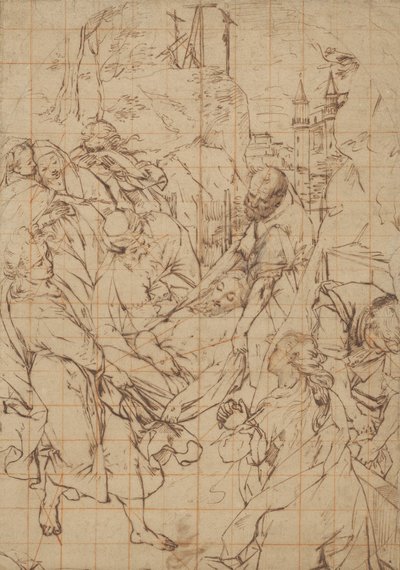 キリストの埋葬 作： Federico Barocci