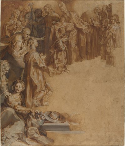 神殿での聖母の奉納 作： Federico Barocci