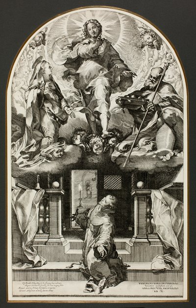 聖フランシスコのビジョン 作： Federico Barocci