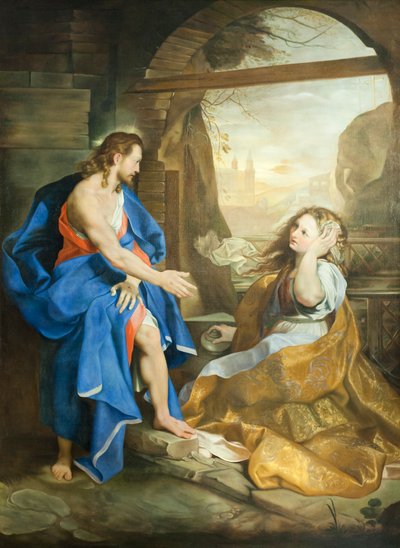 Noli Me Tangere（キャンバスに油彩） 作： Federico Fiori (after) Barocci or Baroccio