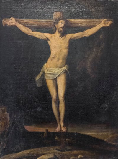 十字架につけられたキリスト 作： Federico Fiori Barocci or Baroccio