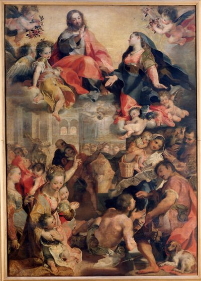 マドンナ・デル・ポポロ（絵画 作： Federico Fiori Barocci or Baroccio