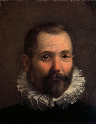 自画像（油彩・キャンバス 作： Federico Fiori Barocci or Baroccio