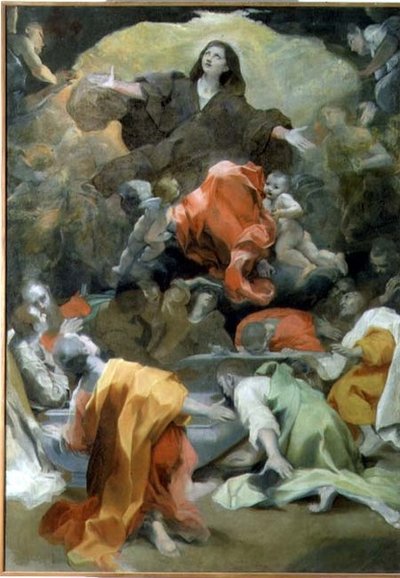 聖母の被昇天 作： Federico Fiori Barocci or Baroccio