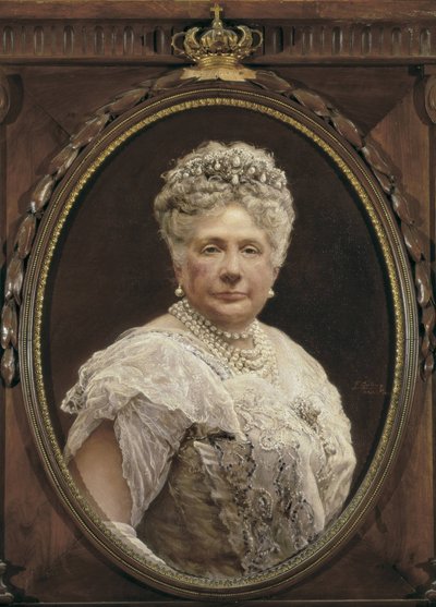 Muotokuva Isabellasta Borbonista, Espanjan lapsesta, Isabella II:n tyttärestä ja Alfonso XII:n sisaresta (öljy kankaalle) 作： Federico Godoy y Castro