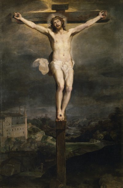 十字架上のキリスト 作： Federigo Barocci
