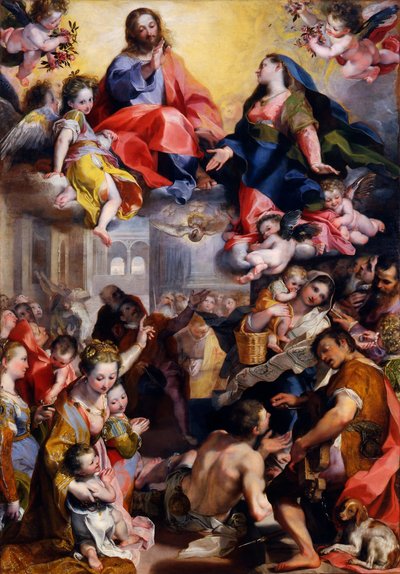 マドンナデルポポロ、1579 作： Federigo Barocci