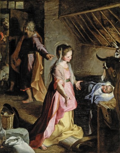 キリスト降誕 作： Federigo Barocci