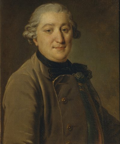 Ivan Grigoryevich Orlov 1738-1791伯爵の肖像、1762年から1765年 作： Fedor Stepanovich Rokotov