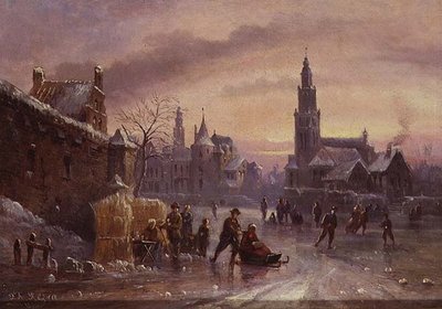 雪景色 作： Felice A. Rezia