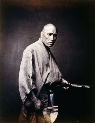 日本の武士、1864-1866年 作： Felice Beato